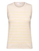 Slfberga Sl Knit O-Neck Selected Femme Beige