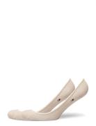 Th Women Footie Invisible 2P Tommy Hilfiger Beige