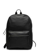Leather Backpack Les Deux Black