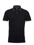 Core Tommy Tipped Slim Polo Tommy Hilfiger Black