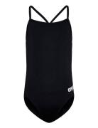 Girl's Team Swimsuit Challenge Solid Arena Black