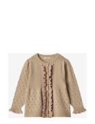 Glassy Ls Cardigan Fliink Beige