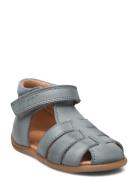Starters™ Velcro Sandal Pom Pom Blue
