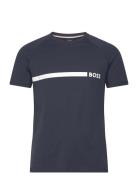 T-Shirt Rn Slim Fit BOSS Navy