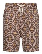 Hendrix Aop Shorts Les Deux Beige