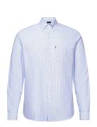 Casual Striped Oxford B.d Shirt Lexington Clothing Blue