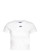 Baby Tee_B HUGO BLUE White