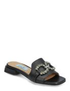 Flat Simili Sandal Apair Black