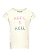 Short Sleeves Tee-Shirt Zadig & Voltaire Kids Cream