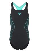 G Reflecting Swimsuit Swim Pro Back Black-Water Arena Black