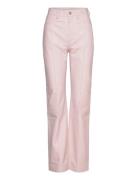 Straight Leather Pants REMAIN Birger Christensen Pink