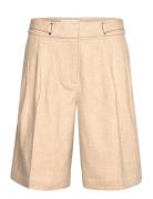 Highwaist Pleat Shorts REMAIN Birger Christensen Beige