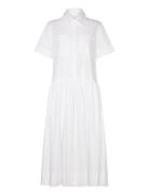Bay White Midi Dress ALOHAS White