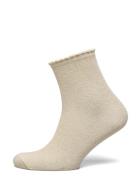 Pcsebby Glitter Long Socks Noos Bc Pieces Beige