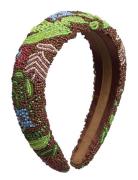 Tropica Wide Beaded Hairbrace Becksöndergaard Brown