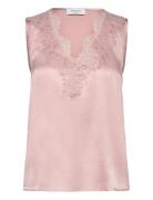 Silk Top Rosemunde Pink