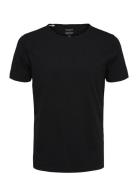 Slhmorgan Ss O-Neck Tee Noos Selected Homme Black