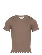 Cotton T-Shirt Rosemunde Kids Brown
