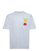 Pikachu Pokemon T-Shirt Mango Blue