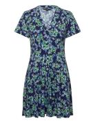 Benedetta Meadow Vnk Dress French Connection Blue