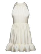 Liana Halterneck Mini Dress Malina Cream