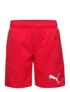 Puma Swim Boys Medium Length Shorts 1P Puma Swim Red