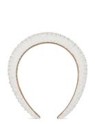 Mixed Pearl Headband SUI AVA White