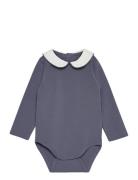 Body Ls W. Collar Fixoni Navy