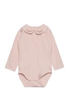 Body Ls W. Collar Fixoni Pink