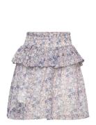 Skirt Lurex Dot Creamie Blue