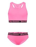 Juicy Logo Elastic Swimset Juicy Couture Pink