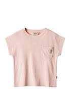 T-Shirt S/S Signe Wheat Pink