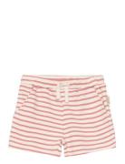 Shorts Modal Striped Petit Piao Pink