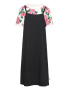 Roses Aop Dress Set Mini Rodini Patterned