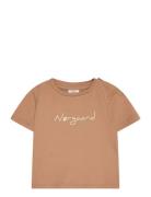 Single Favorite Taurus Tee Mads Nørgaard Brown