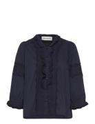 Paviall Shirt Ls Lollys Laundry Navy