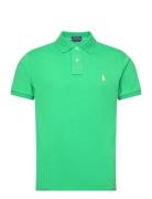 Slim Fit Mesh Polo Shirt Polo Ralph Lauren Green