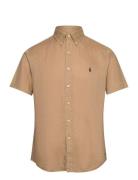 Custom Fit Linen Shirt Polo Ralph Lauren Khaki