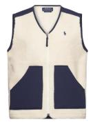 Wind-Blocking Hybrid Vest Polo Ralph Lauren Cream