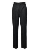 Straight-Leg Suit Trousers Hope Black