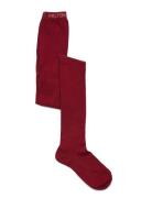 Cotton Tights Melton Red