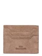 Suede Card Holder Becksöndergaard Beige