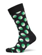 Faded Big Dot Sock Happy Socks Black