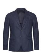 Hopper U Super Linen Blazer J. Lindeberg Navy