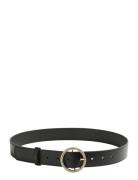 Pcnyana Glitter Buckle Jeans Belt Pieces Black