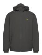 Zip Through Hooded Jacket Lyle & Scott Black