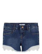 Nkfsalli Slim Dnm Shorts 5372-Ha Noos Name It Blue