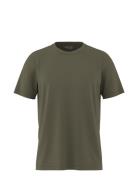 Slhaspen Ss O-Neck Tee W Selected Homme Green