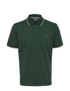 Slhdante Sport Ss Polo Noos Selected Homme Green