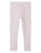 Nmfvivian Aop Legging Name It Pink